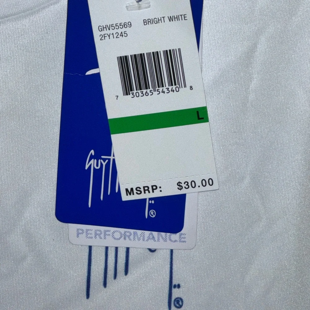 Guy Harvey White Short Sleeve Tee